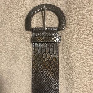 Leatherock Metallic Belt